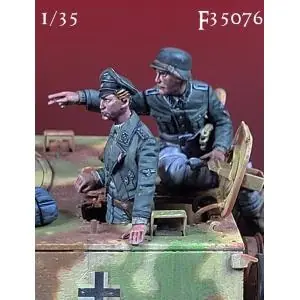 Darius Miniatures 1 35; Waffen-SS Officer & Grenadier Ordina Subito