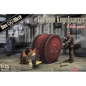 DAS WERK 1/35; German Kugelpanzer (2 KIT per confezione) Super Prezzo