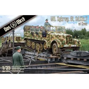 Vendita Finale DAS WERK 1/35; Mtl. Zgkrwg. 8t, Sd.Kfz.7 con equipaggio