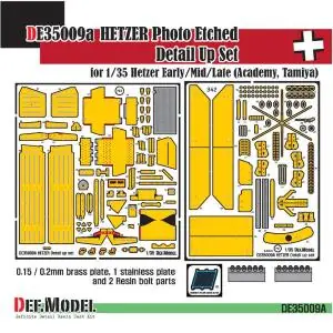 Compra Adesso DEF MODEL 1 35 Hetzer early/mid/late PE detail up set