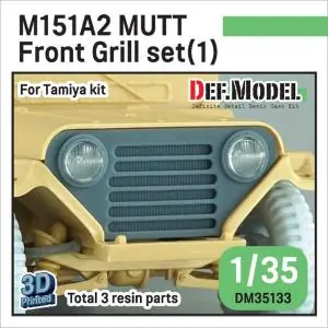 DEF MODEL 1 35 M151A2 Ford MUTT Front grill set (for Tamiya) Ultimissimo Modello