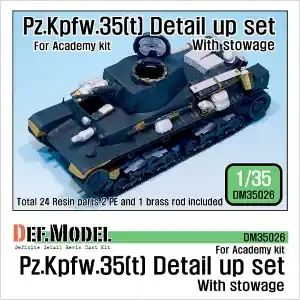 Offerta Del Giorno DEF MODEL 1 35 Pz.Kpfw.35(t) Detail up set - with stowage