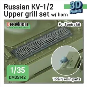 Offerta DEF MODEL 1 35 Russian KV-1/2 Upper grill set w/ horn