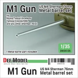 DEF MODEL 1 35 US M4 Sherman M1 Gun metal barrel set Compra Adesso
