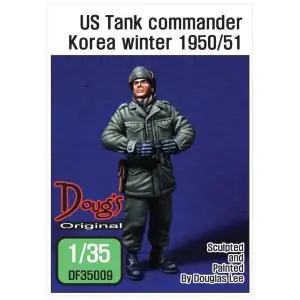 Vendita Finale DEF MODEL 1 35 US Tank commander Korea winter 1950/51