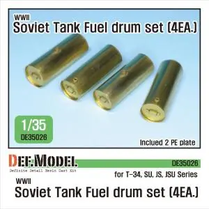 Soddisfatti O Rimborsati DEF MODEL 1 35 WWII Soviet Tank series Fuel drum set