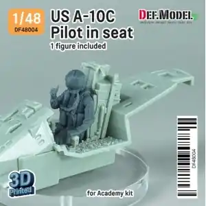 Direttamente Dal Produttore DEF MODEL 1 48 A-10C Pilot in seat (for Academy A-10C kit)