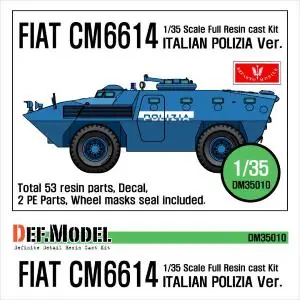 DEF.MODEL CM6614 LAV ‘Polizia‘ (Full kit) Consegna Rapida