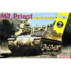Vendita Finale DRAGON 1/35 M7 PRIEST EARLY w/MAGIC TRACK