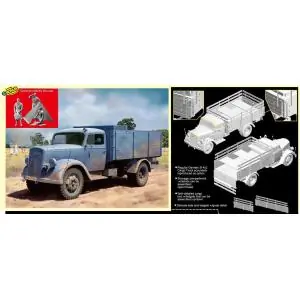 Acquista Ora DRAGON 1/35; German 3t 4x2 Cargo Truck (2 in 1)