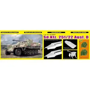 Compra Adesso DRAGON 1/35; Sd.Kfz.251/22 Ausf.D w/7.5cm PaK 40