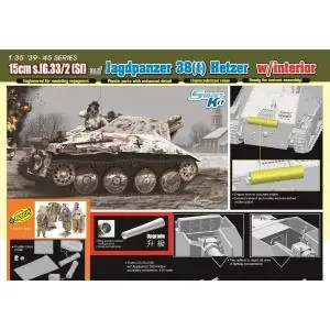 Popolare DRAGON 1 35 15cm s.IG.33/2 (Sf) auf Jg 38(t) Hetzer 2023 Vers.