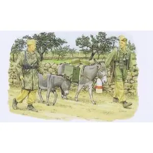 Ultima Occasione DRAGON 1 35 German Fallschirmjäger w/ Donkeys
