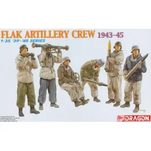 DRAGON 1 35 German Flak Artillery Crew Esclusivo