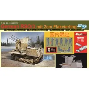 Promozione DRAGON 1 35 German RSO / 3 mit 2cm Flakvierling