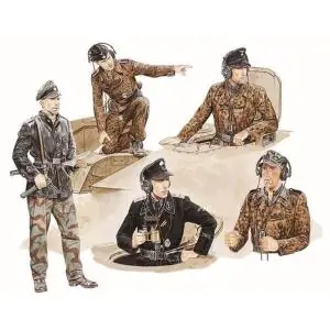 DRAGON 1 35 German Tank Crew 1944 - 45 Quantità Limitata