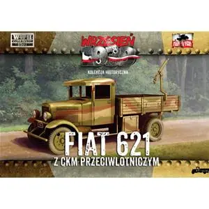 FIRST TO FIGHT 1/72 - Polish Fiat 621 with AA machine gun Quantità Limitata