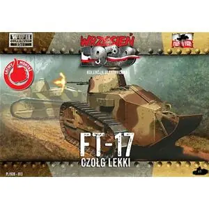 FIRST TO FIGHT 1/72 FT-17 light tank with octagonal turret and machine gun A Buon Prezzo