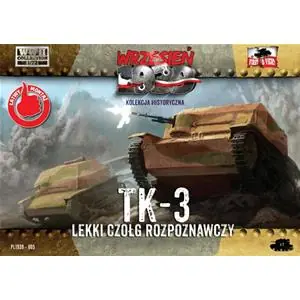 FIRST TO FIGHT 1/72 TK-3 tank Ultime Pezzi