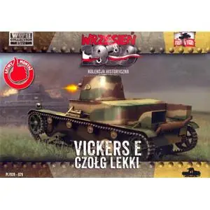 FIRST TO FIGHT 1/72 Vickers E Single Turret Ordina Subito