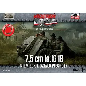 Novità FIRST TO FIGHT 1/72; 7,5 cm LeIG 18 - German Infantry Gun