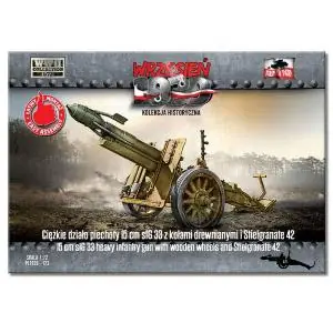 Spedito Oggi FIRST TO FIGHT 1/72; 123 (15cm sIG33 w/wooden wheels)