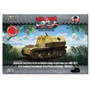 FIRST TO FIGHT 1/72; 124 (8cm Grw34 auf PzSpw AMR 35(f)) Prezzo Ridotto