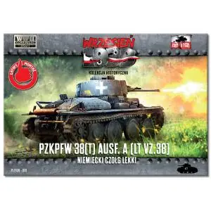 FIRST TO FIGHT 1/72; German light tank PzKpfw 38 (t) Ausf.A Sconto