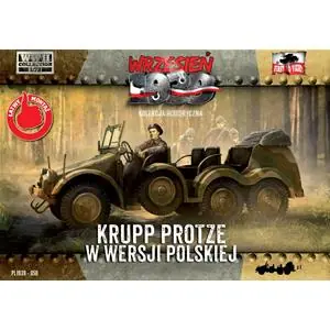 FIRST TO FIGHT 1/72; Krupp Protze - Polish Army version Subito Disponibile