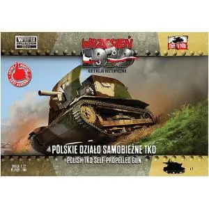 FIRST TO FIGHT 1/72; Polish TKD self-propelled gun Subito Disponibile