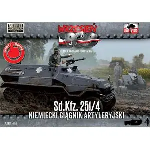 FIRST TO FIGHT 1/72; Sd.Kfz. 251/4 - German Artillery Tractor Compra Oggi Stesso