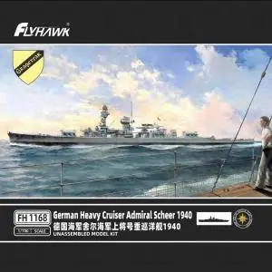 Professionale FLYHAWK 1 700 German Heavy Cruiser ADMIRAL SCHEER 1940