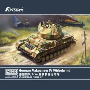 Acquista Ora FLYHAWK 1 72 German Flakpanzer IV Wirbelwind
