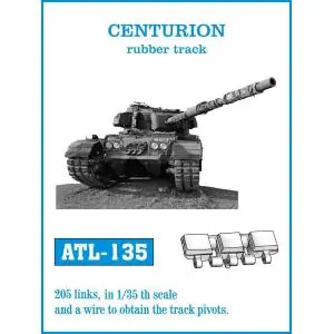 Friulmodel set di cingoli in metallo da assemblare maglia a maglia scala 1/35 per CENTURION Rubber track Prezzo Basso
