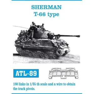 Friulmodel set di cingoli in metallo da assemblare maglia a maglia scala 1/35 per SHERMAN T-66 type Acquista Ora