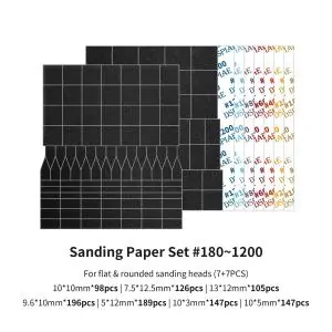 Full Grid Sanding Paper f.Reciprocating Sand. Tool Saldi