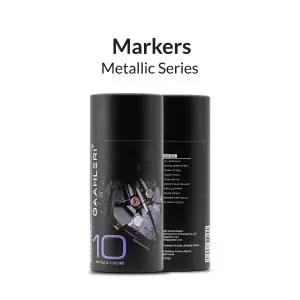 Quantità Limitata GAAHLERI Metallic Series Marker Set