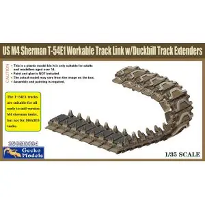 Soddisfatti O Rimborsati Gecko Models 1/35 US M4 Sherman T-54E1 Workable Track Link