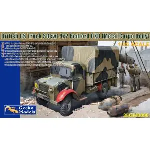 Gecko Models 1 35 Bedford OXD GS Truck 30cwt 4x2 (Metal Cargo Bed) Più Venduto