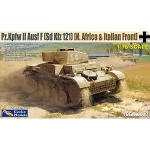 Offerta Limitata GECKO 1/16; Pz.Kpfw II (Sd.Kfz.121) Ausf.F (N.Africa&S.Russia)