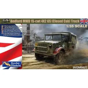 GECKO 1/35; Bedford MWD 15-cwt 4x2 GS Truck w/Canvas Cover (Closed Cab) Ultima Occasione