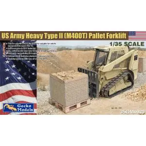 GECKO 1/35; US Army Type II (M400T) heavy skid steer loader Spedizione Espresso