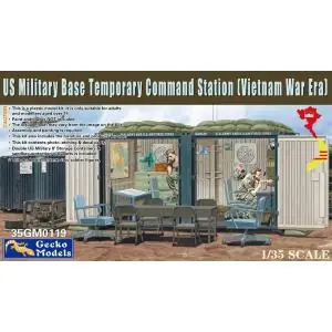 A Buon Prezzo GECKO 1/35; US Military Base Temp.Comm.Stat. (Vietnam War Era)
