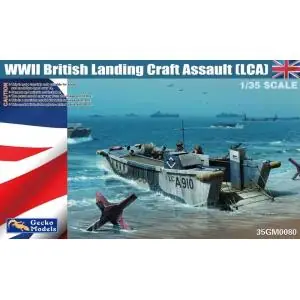 Must-Have GECKO 1/35; WWII British Landing Craft Assault (LCA)