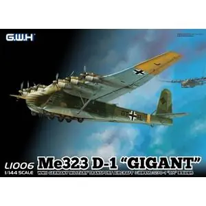 Saldi GREAT WALL HOBBY 1/144; WWII Luftwaffen Messerschmitt Me 323 D-1 "Gigant"
