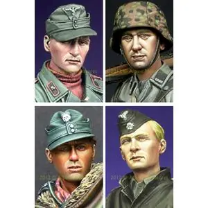 Alpine Miniatures 1/16; German Heads Set 1 Vendita Finale