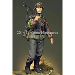 Reso Gratuito Alpine Miniatures 1/16; German Infantry with PzB 39