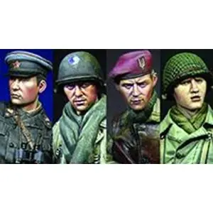 Compra Online Alpine Miniatures 1/16; WW2 Allied Heads 2