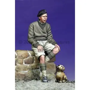 Alpine Miniatures 1/35; British Armoured Crew 2 & Puppy Prezzo Scontato