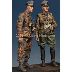 Soddisfatti O Rimborsati Alpine Miniatures 1/35; Kurt Meyer & Officer - Set 2 figures